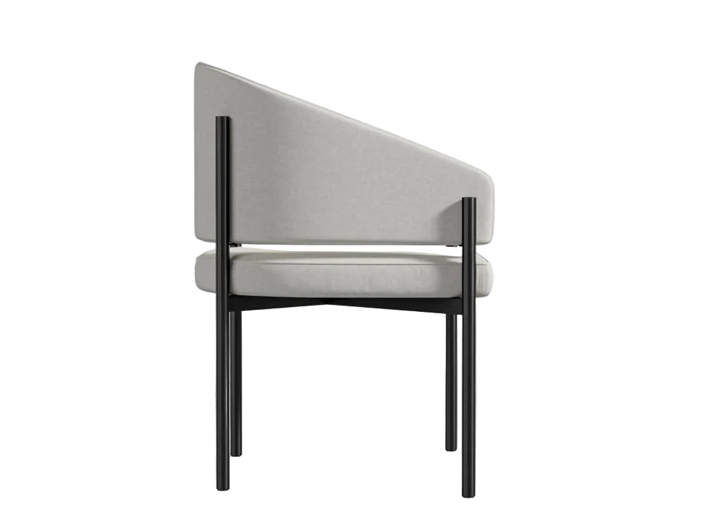 Alesund Black Dining Chair