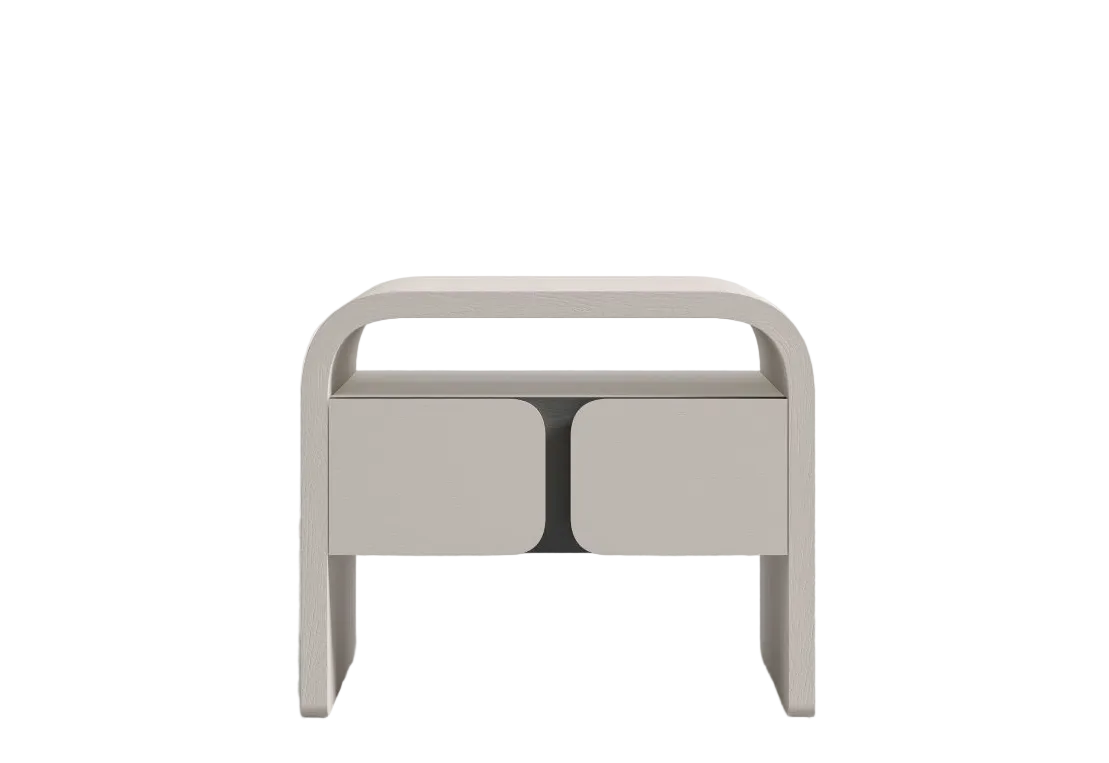 Matte Lacque Vienna Nightstand