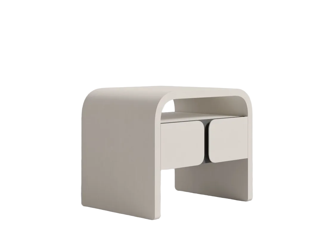 Matte Lacque Vienna Nightstand