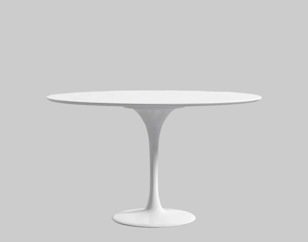Table Round  Tulip Lacquer(Minor damage)