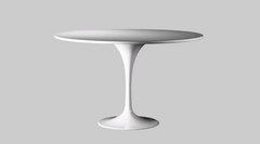 Table Round  Tulip Lacquer(Minor damage)