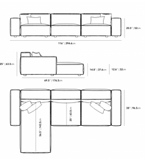 Dove-Porter Sectional