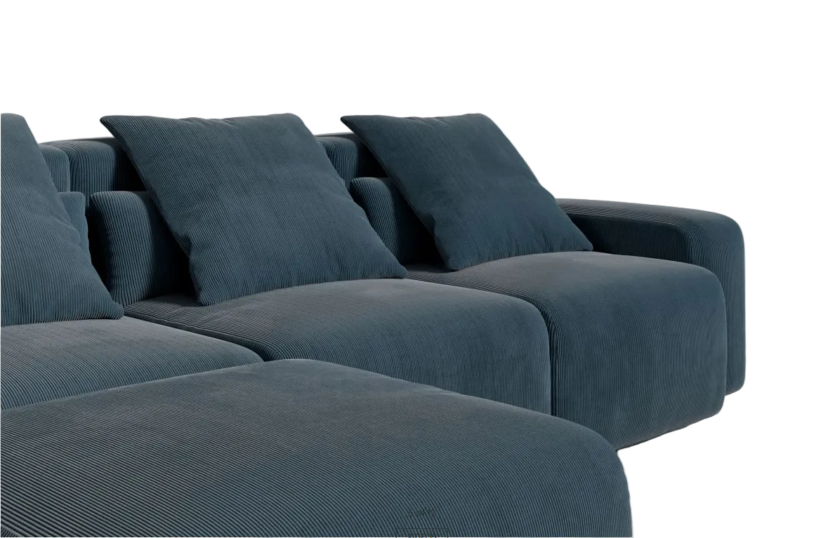 Cadet Blue - Sectional Sofa