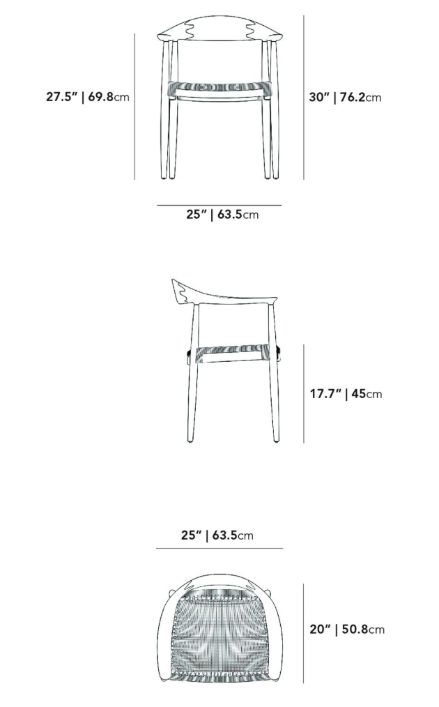 Woven - Natural Seat Cord Chair