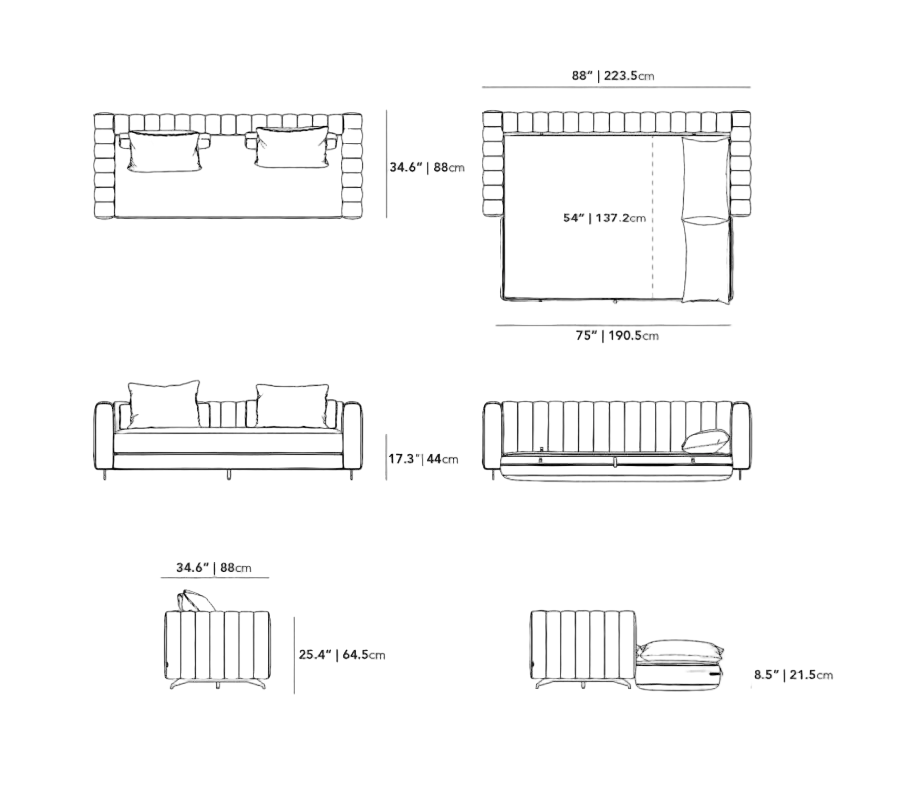Alesund - Sleeper Sofa