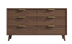 Walnut Veneer - Wide Dresser Asher