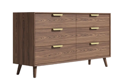 Walnut Veneer - Wide Dresser Asher