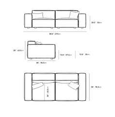 Alesund - Sofa Porter