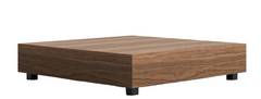Liza Coffee Table - Walnut - 40'' x 60''