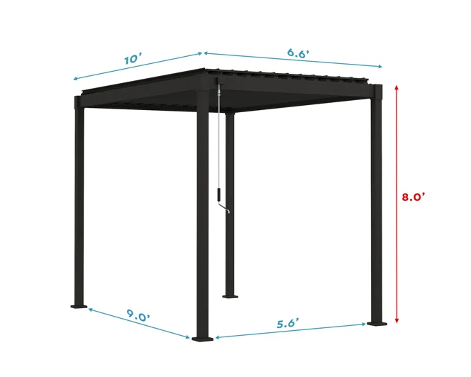 Steel Frame Pergola