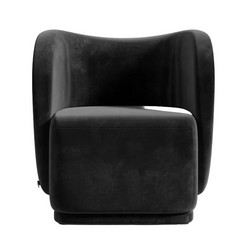 Black Lounge Chair