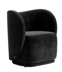 Black Lounge Chair