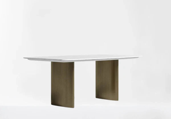 Solena Dining Table 95" (Minor Damage- Crack)