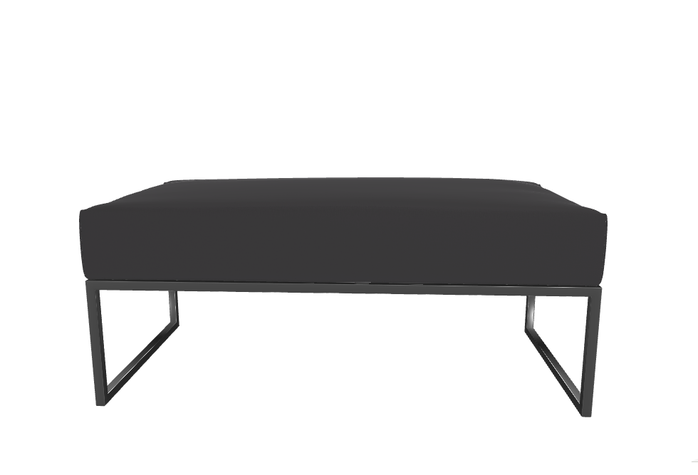 Black Arcadia Outdoor Ottoman