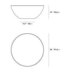 Black - Coffee Table (minor demage)