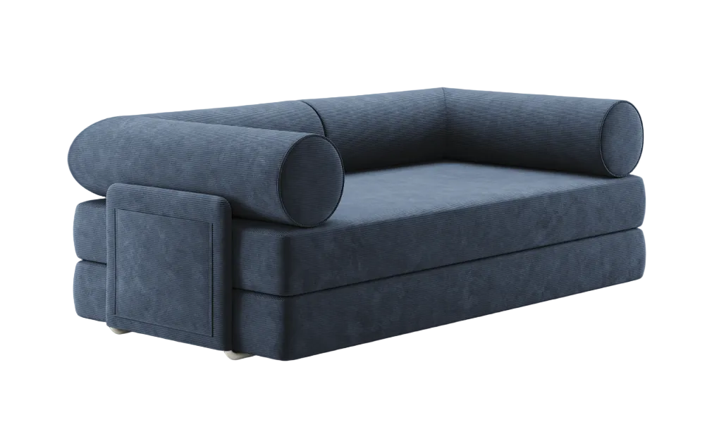 Nebula Blue -  Sleeper Sofa Bed