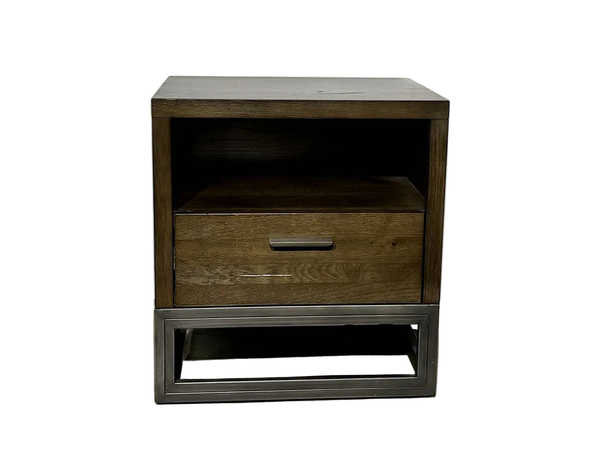 Wood Nightstand