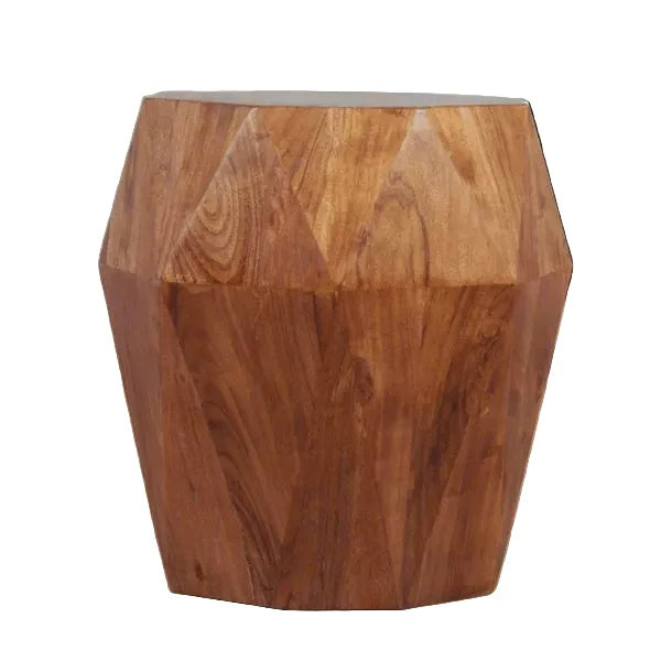Acacia Wood Side Table