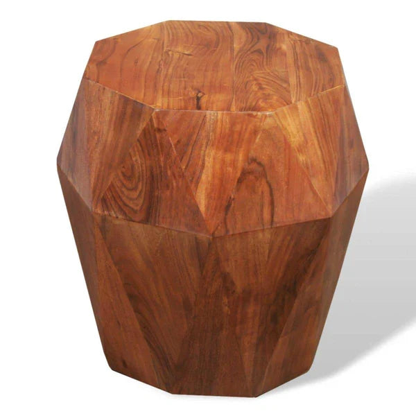 Acacia Wood Side Table