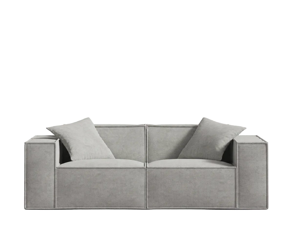 Platinum Grey - Loveseat