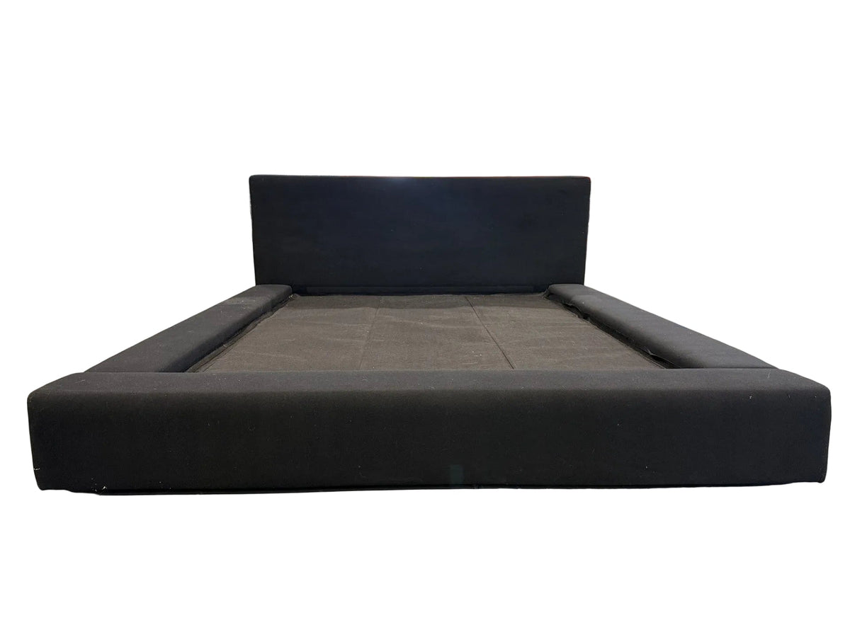 Black - Movie Night Storage Bed - Queen