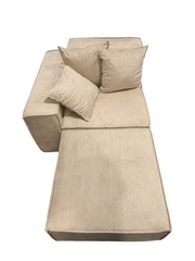 Lunar Dune - Corner Sofa Seat with Ottoman