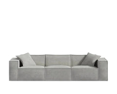Platinum Grey - Three Seater Sofa