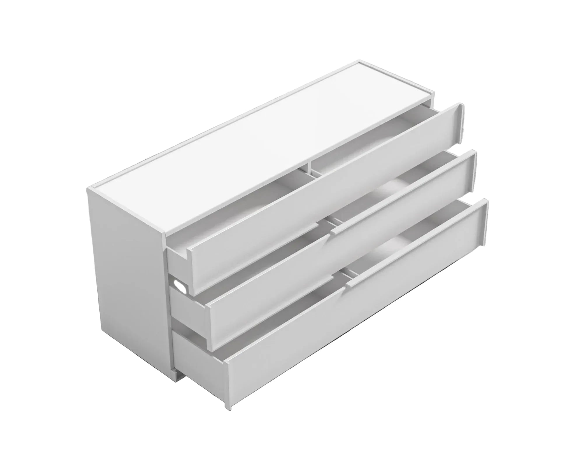 60"Glossy Lacquer Dresser