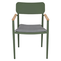 Outdoor Stackable Dining Chair - Green