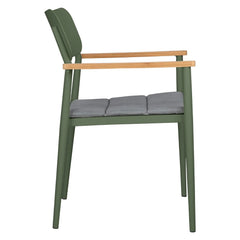 Outdoor Stackable Dining Chair - Green