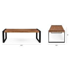 94.5" Outdoor Dining Table - esthetic damage