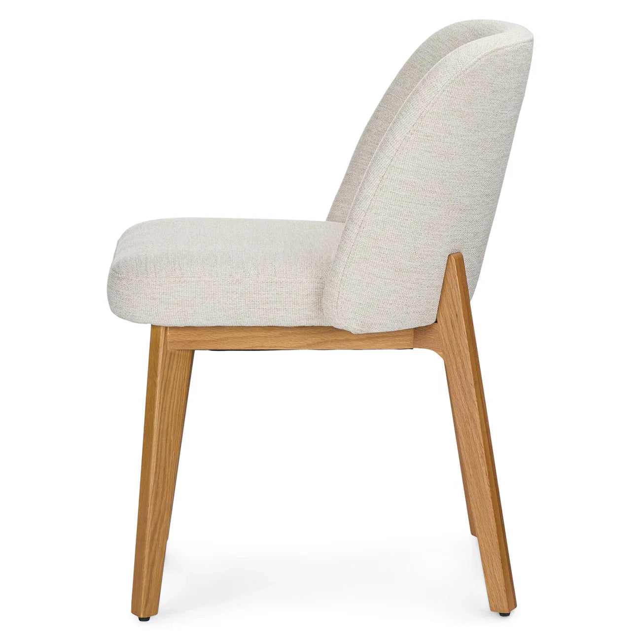 Dining Chair - Oak and Camellia Ivory