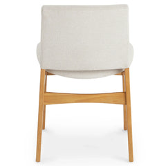 OAK and Cream dining chair