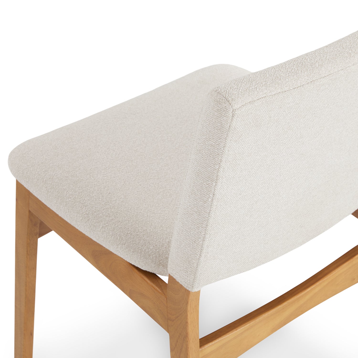 Dining Chair - Oak and Ratine Ivory