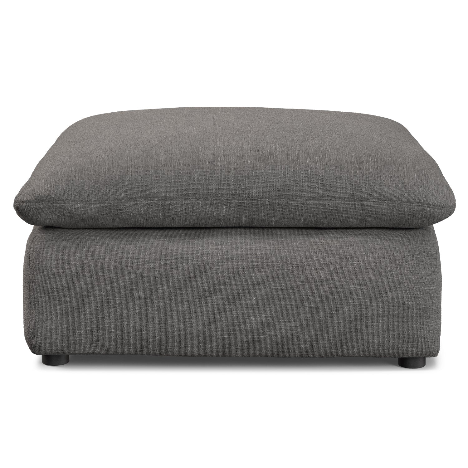 Leigh 41" Ottoman - Silver Gray (minor Damage)