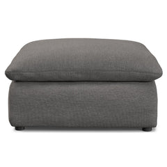 Leigh 41" Ottoman - Silver Gray (minor Damage)