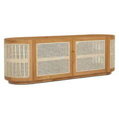 OAK 63" Media Unit