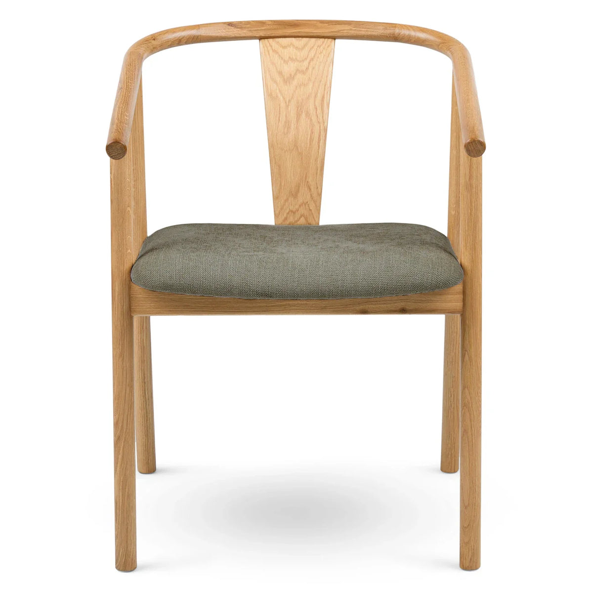 Green Oak Dining Chair