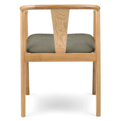 Green Oak Dining Chair