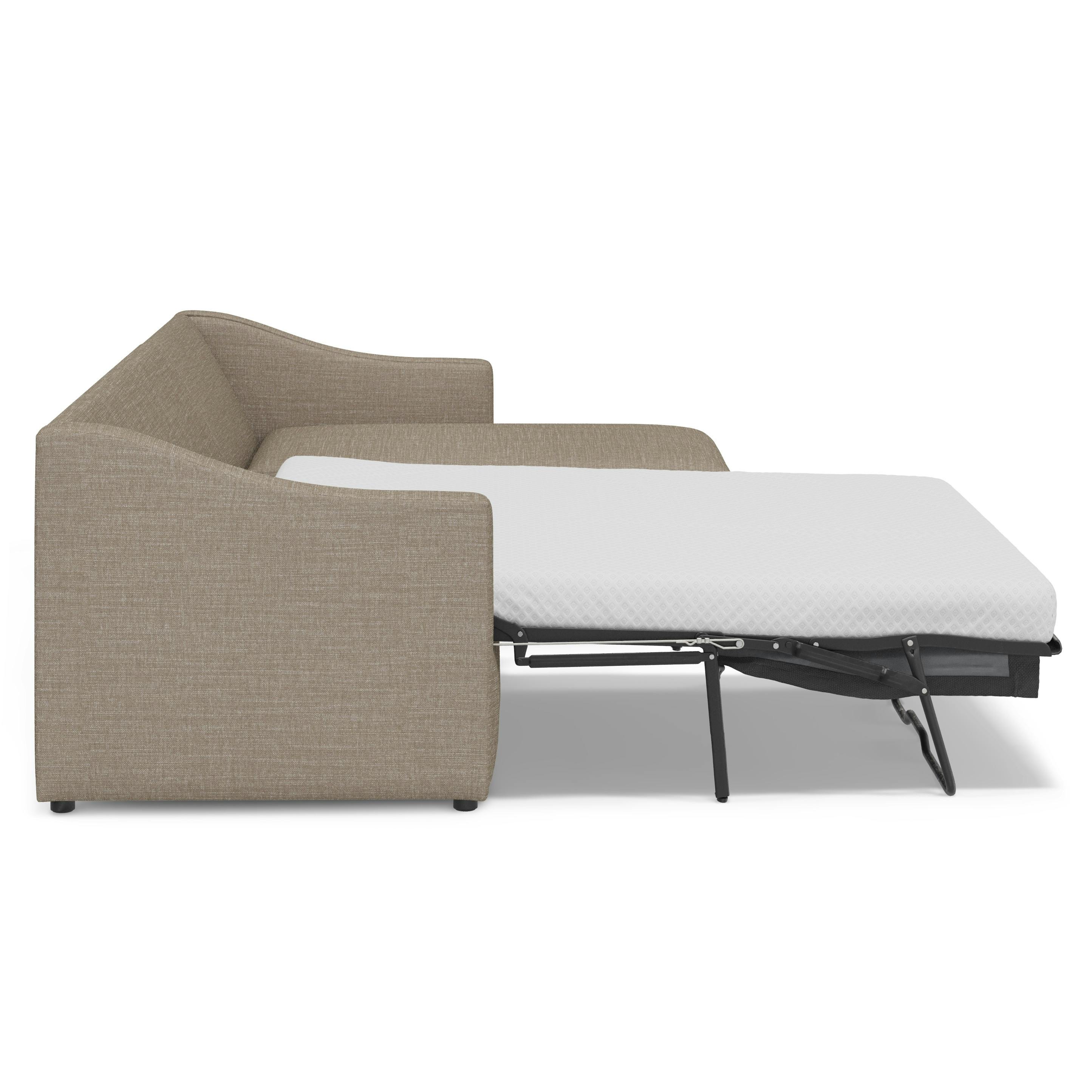 109"  Storage Sleeper Sectional - Napa Taupe
