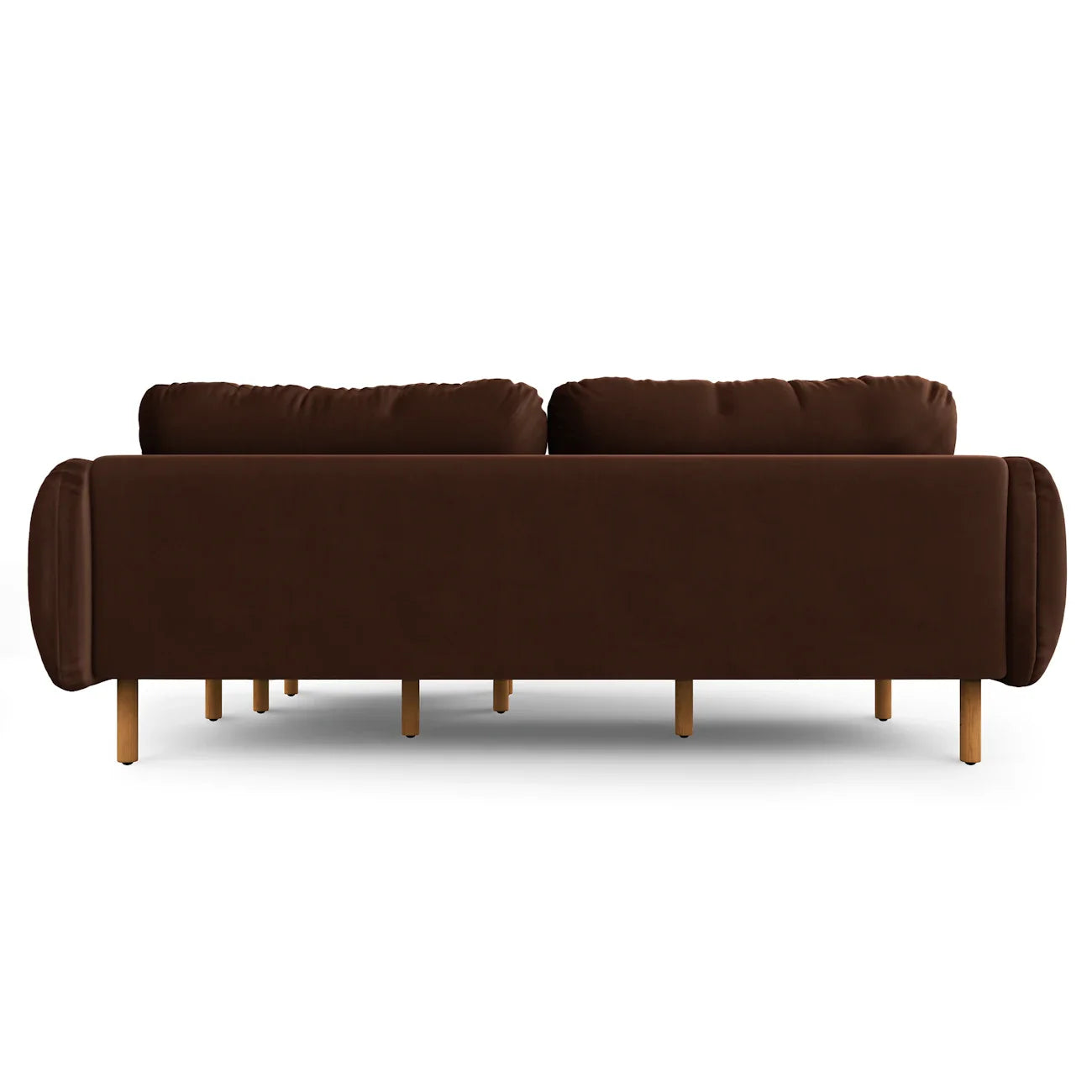 Reversable (right and left side) Velvet Sofa