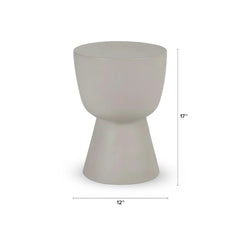 Outdoor Side Table - Steam Gray