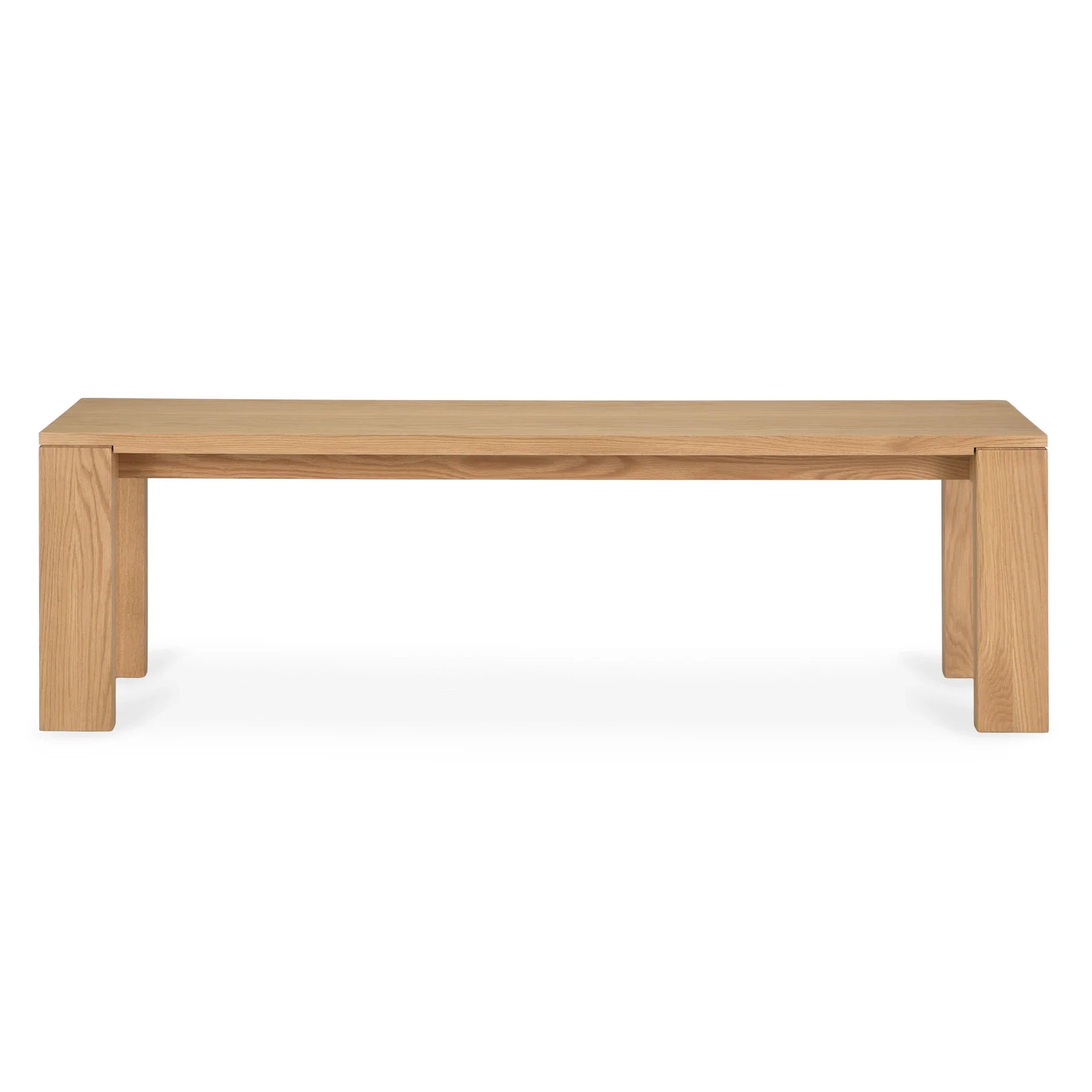 61" Bench - Natural Oak