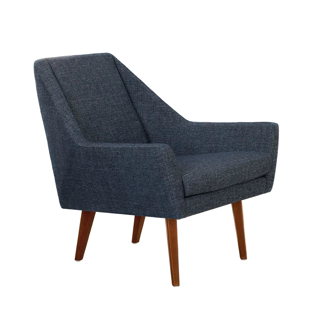 Denim Blue - Angle 33" Lounge Chair
