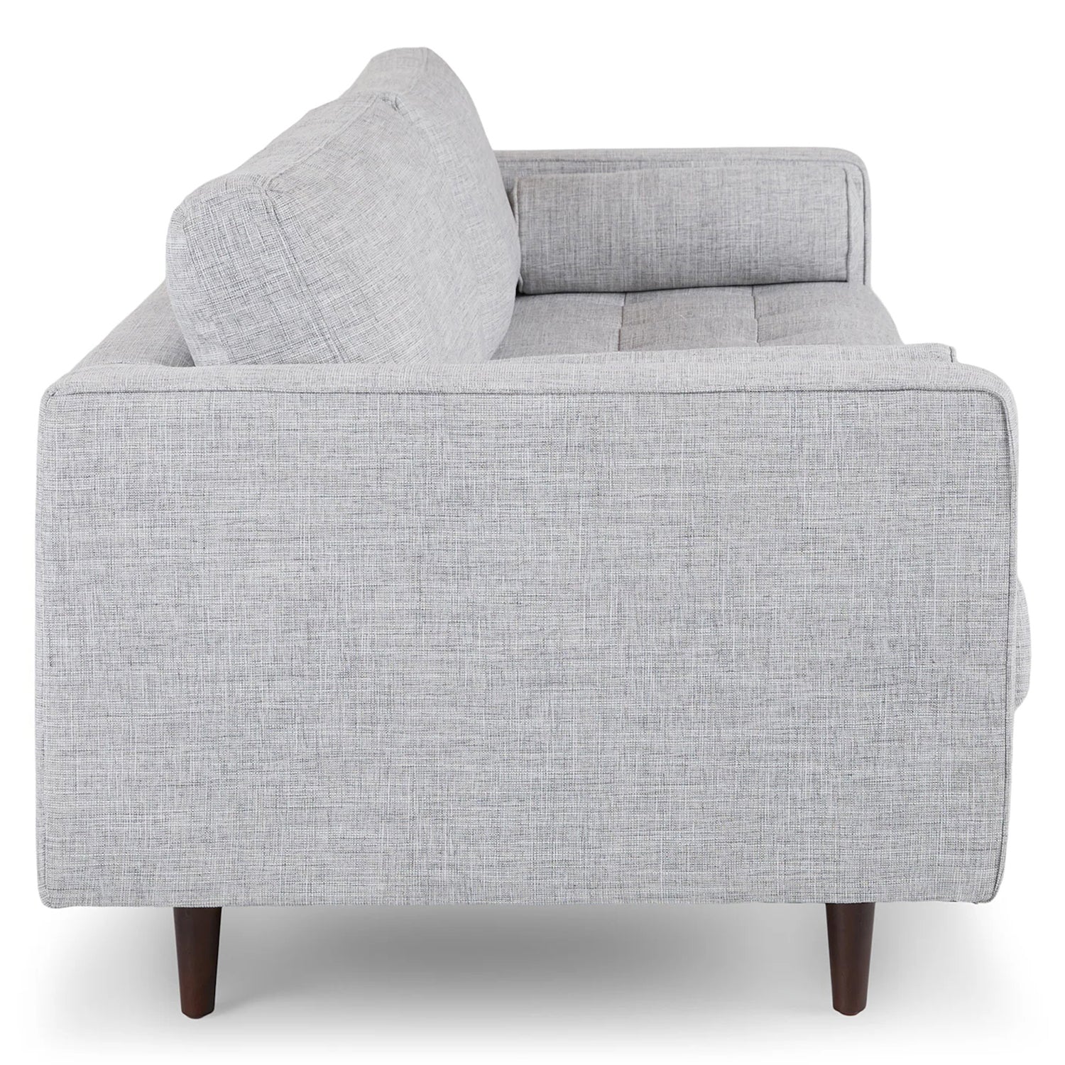 88" Tufted Sofa - Stone Gray