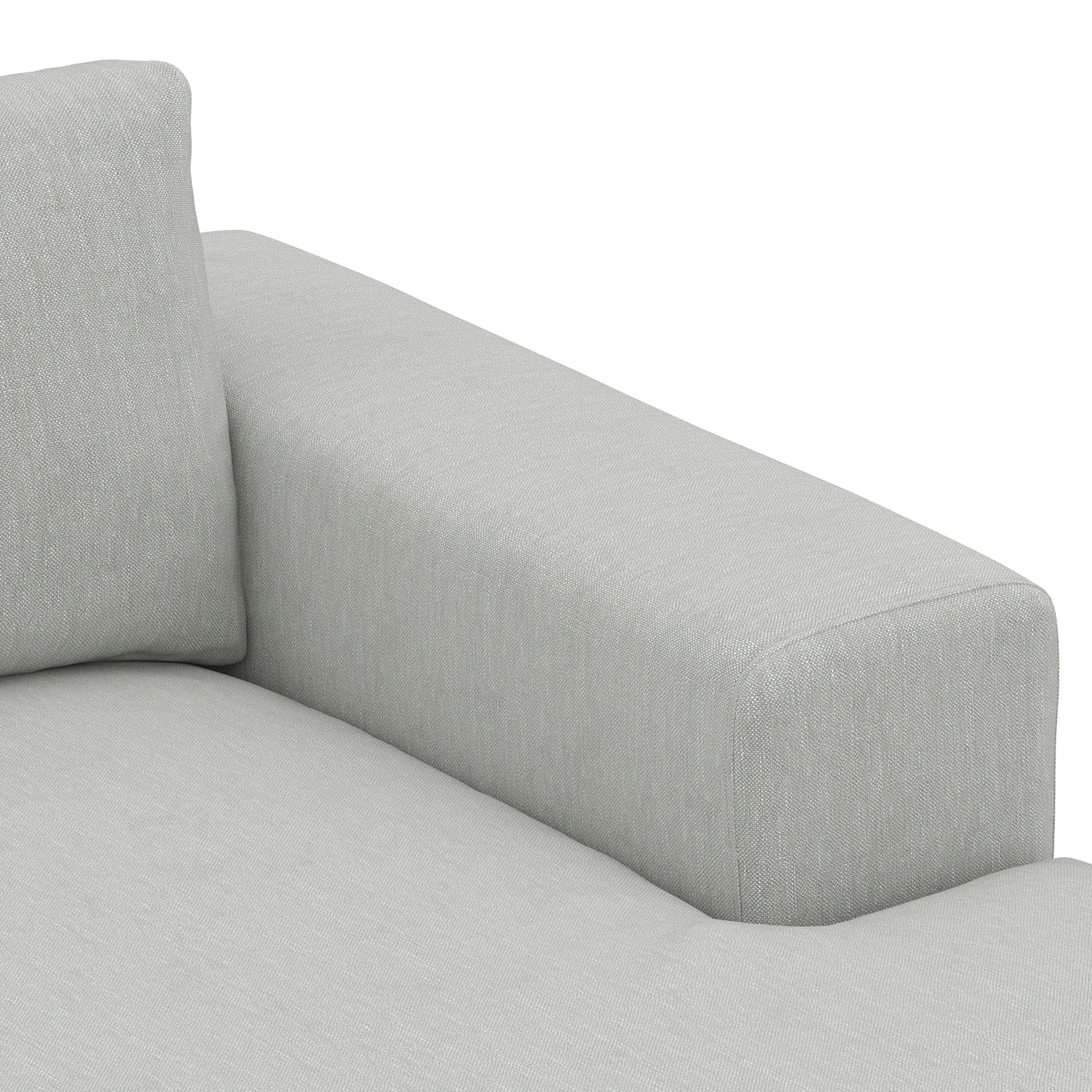 Modular Right chaise grey