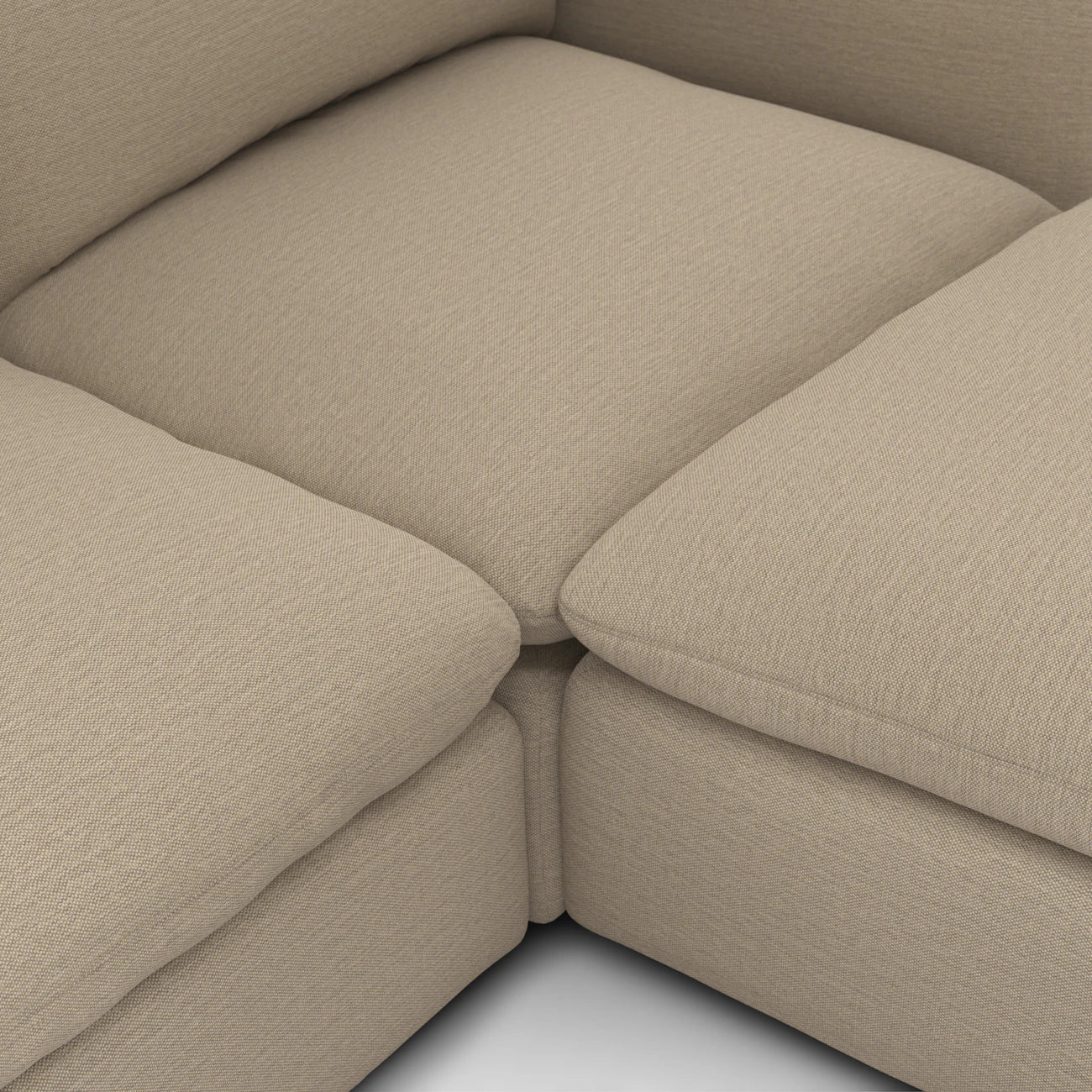92" Modular Sectional - Silver Taupe