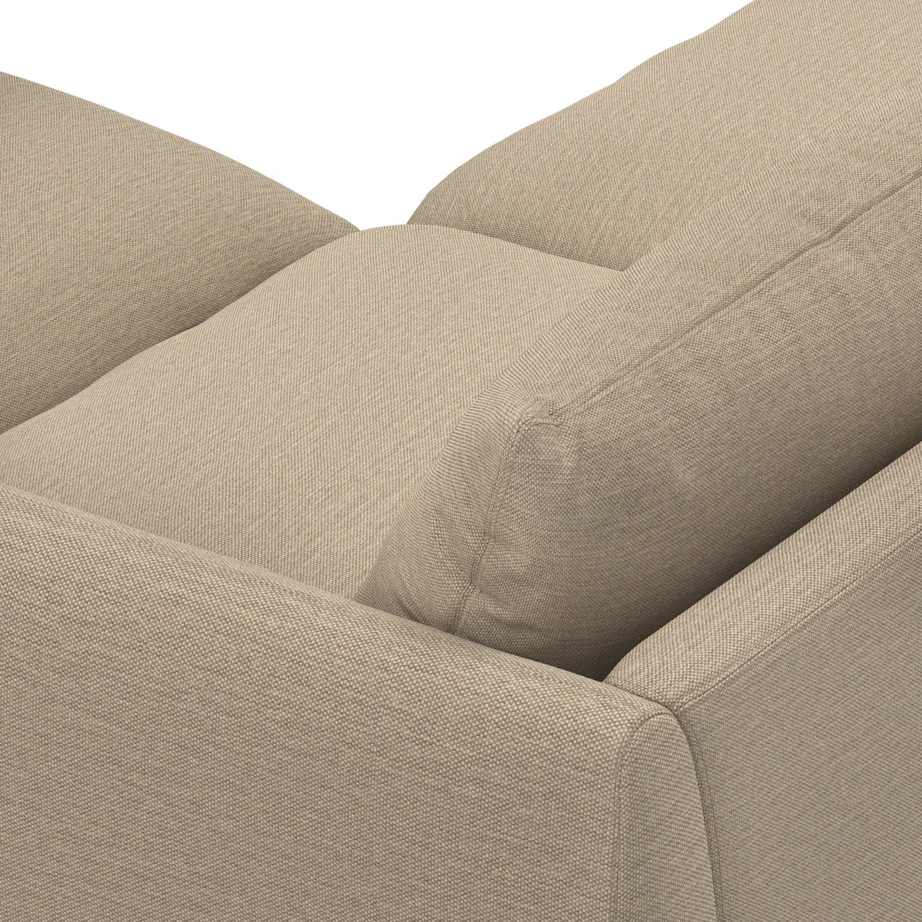 92" Modular Sectional - Silver Taupe