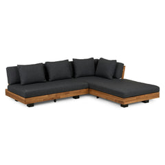 82.5" Outdoor Low Right Sectional Set