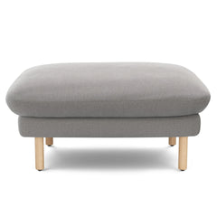 Sanders Ottoman - Hestia Gray
